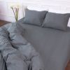 Простынь MirSon Ranforce Elite Бязь 16-7000 Green Grey 180x220 см (2200005715390)