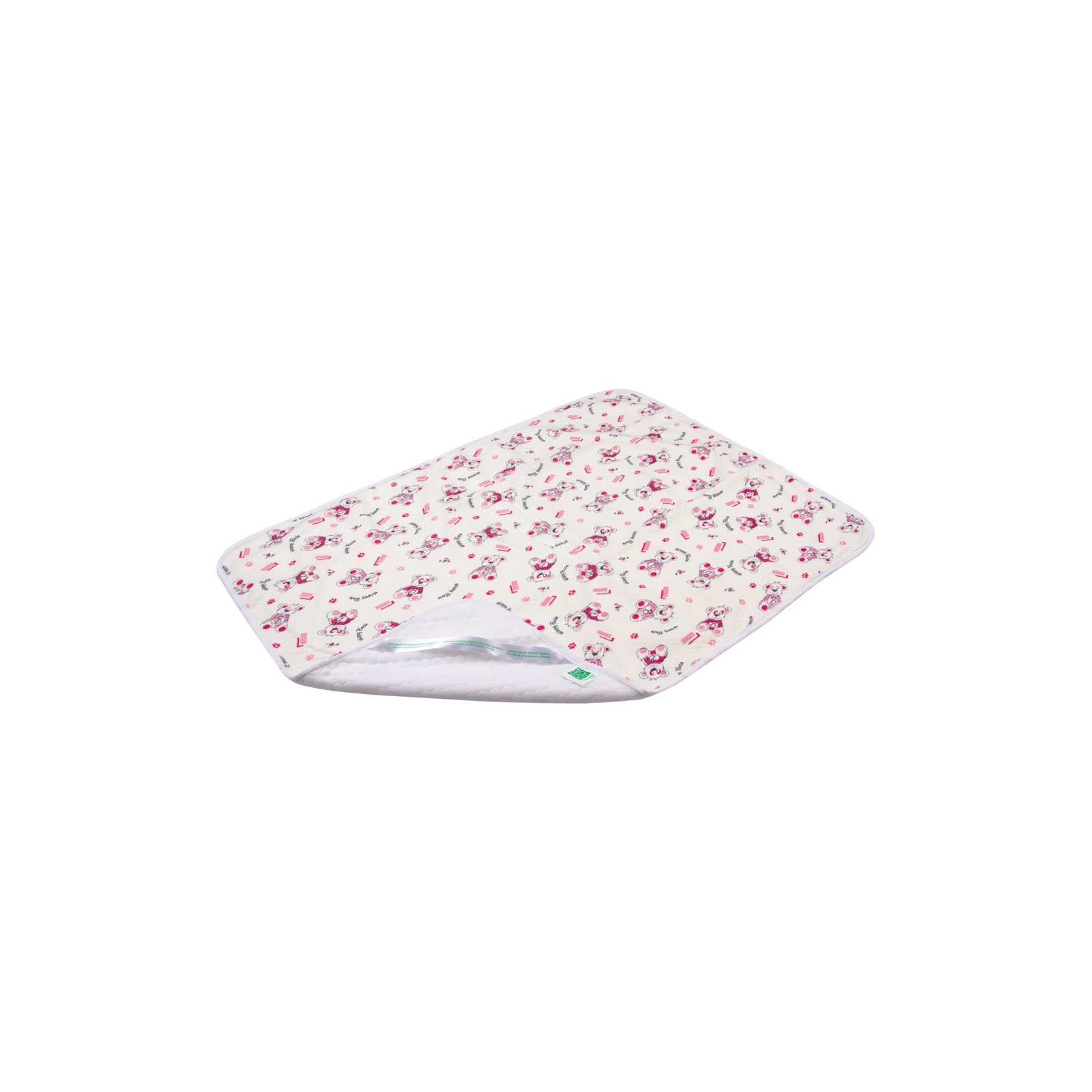 Пеленки для младенцев Еко Пупс Soft Touch Premium непромокаемая двухсторонняя 50 х 70 см зайчатая (EPG07W-5070rb)