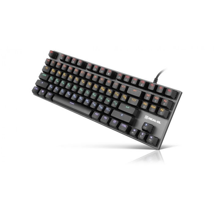 Клавиатура REAL-EL M 05 Grey изображение 4