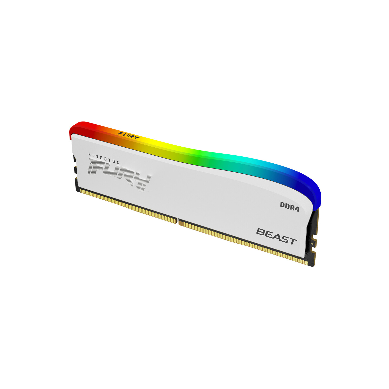 Модуль памяти для компьютера DDR4 8GB 3200 MHz Beast White RGB SE Kingston Fury (ex.HyperX) (KF432C16BWA/8) изображение 3