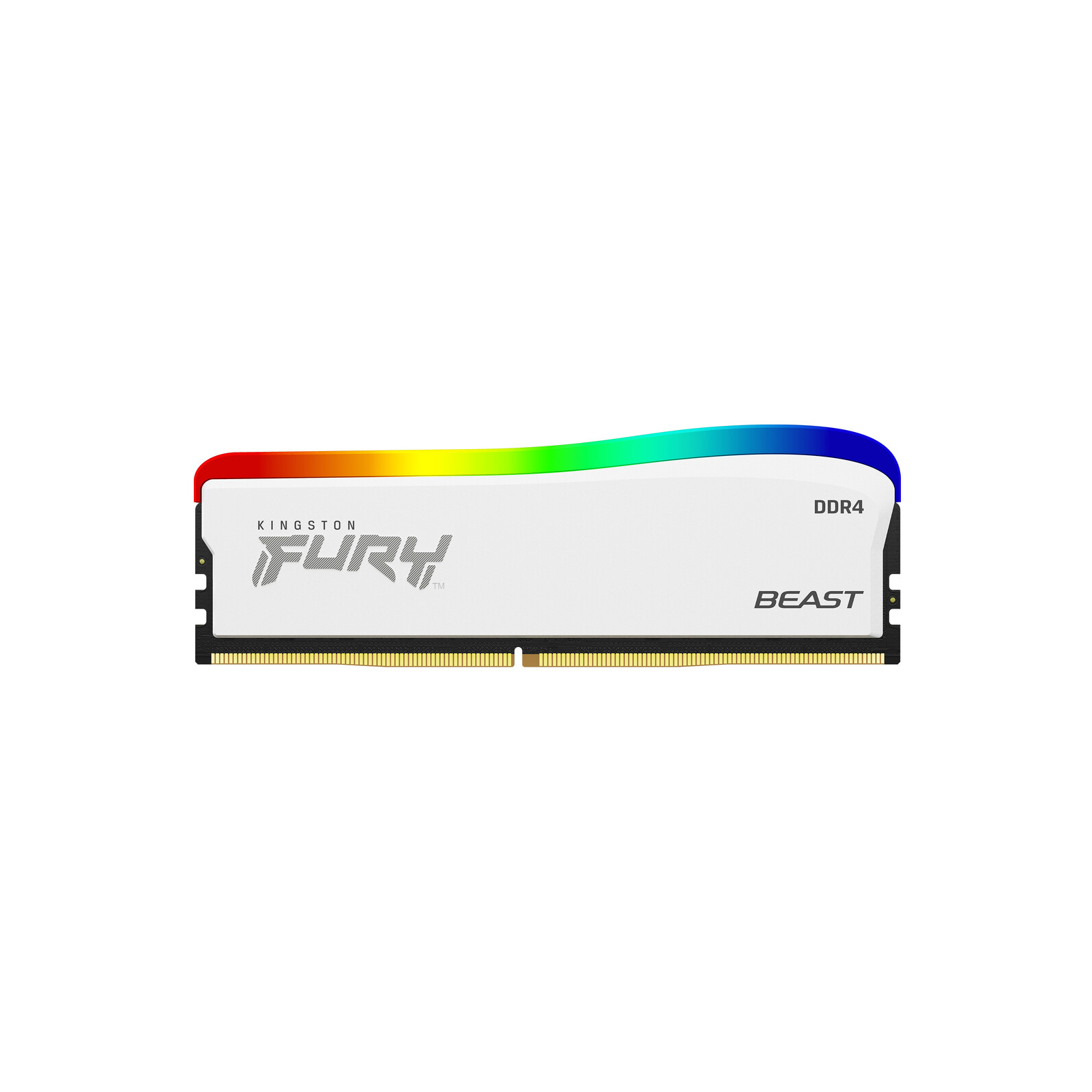 Модуль памяти для компьютера DDR4 8GB 3200 MHz Beast White RGB SE Kingston Fury (ex.HyperX) (KF432C16BWA/8)