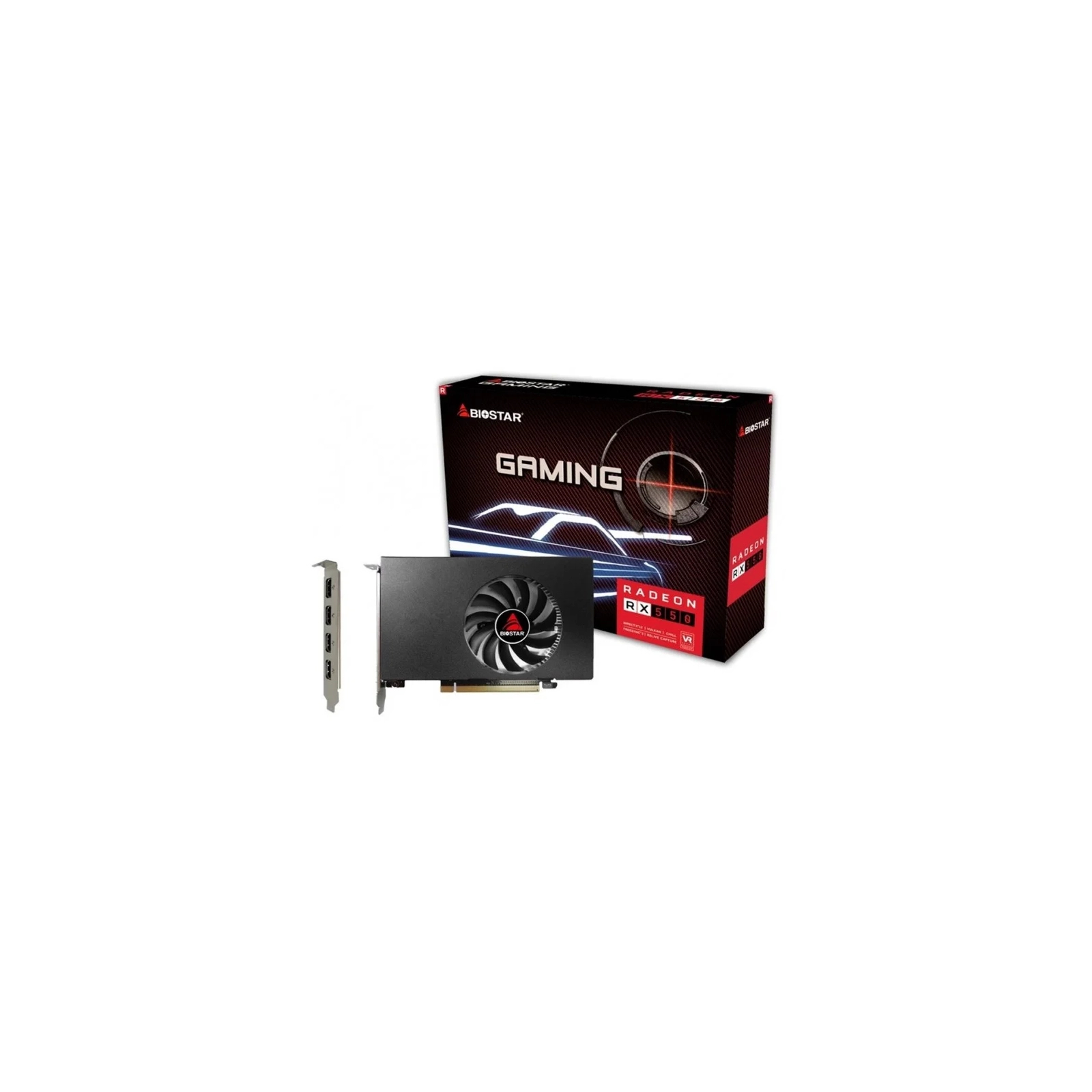 Видеокарта Biostar Radeon RX 550 4Gb 4-HDMI (VA5505RG41) изображение 2