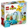 Конструктор LEGO DUPLO Town Вітрова турбіна та електромобіль 16 деталей (10985)