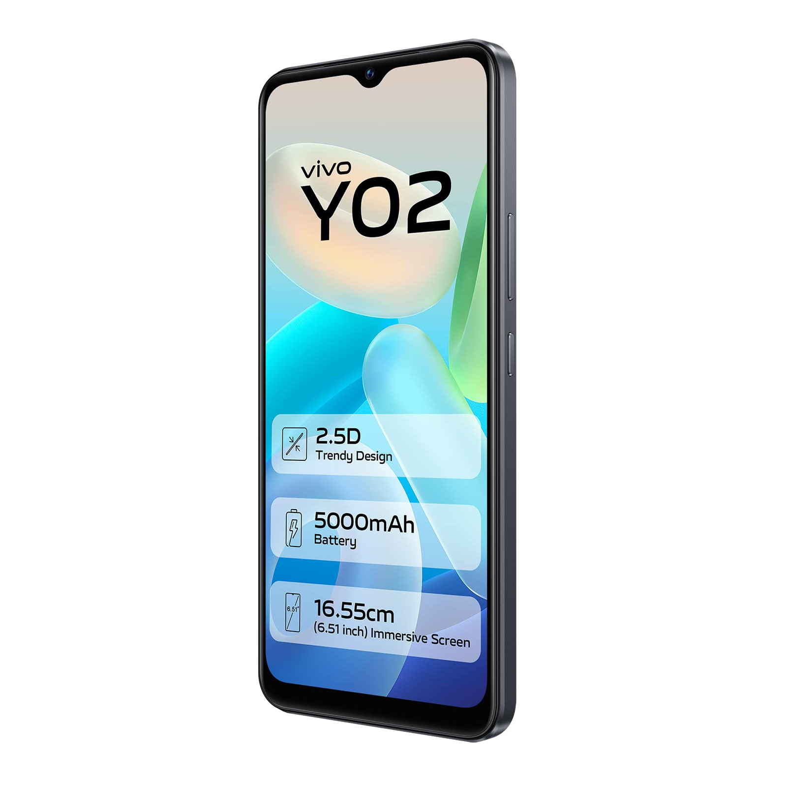 Мобільний телефон Vivo Y02 2/32GB Orchid Blue зображення 9