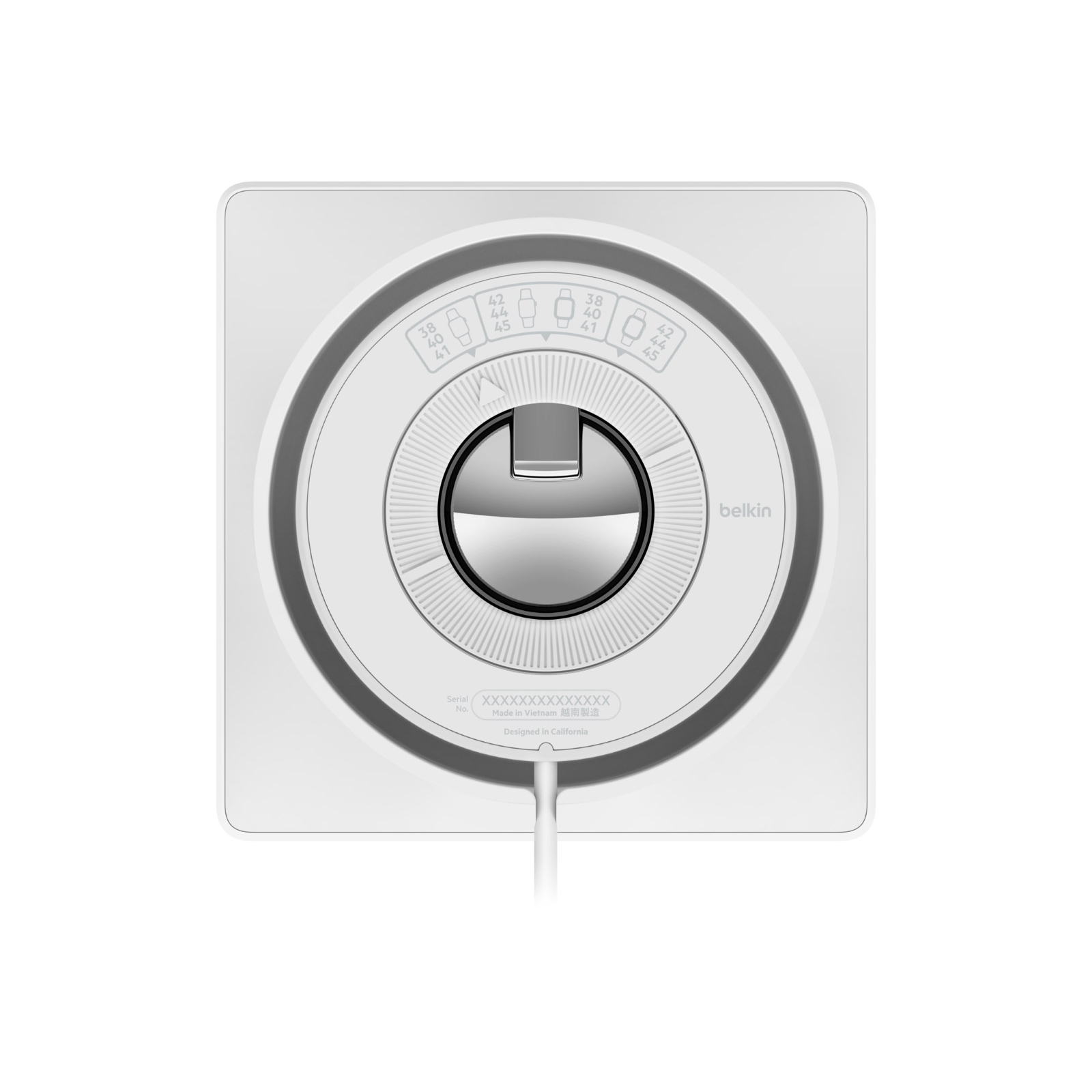 Зарядний пристрій Belkin Fast Charger for Apple Watch White (WIZ015BTWH) зображення 7