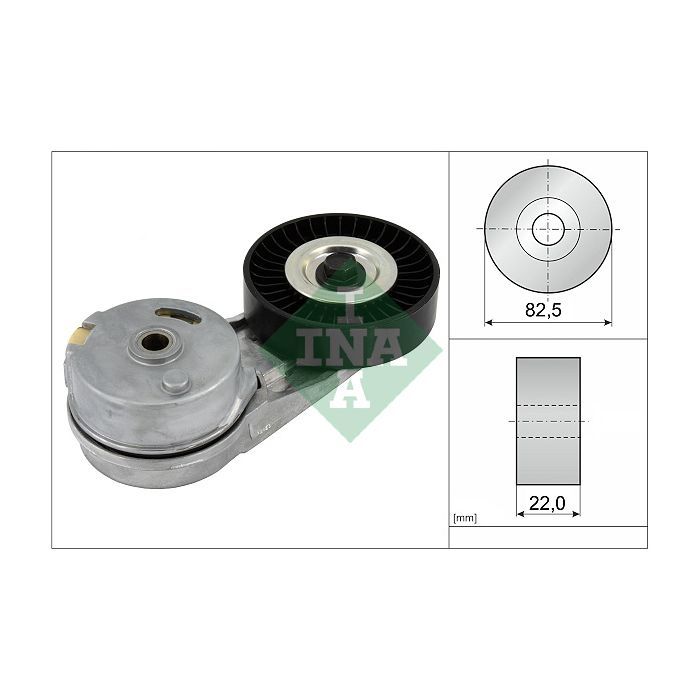 Натяжитель ремня с роликом INA 534 0124 30