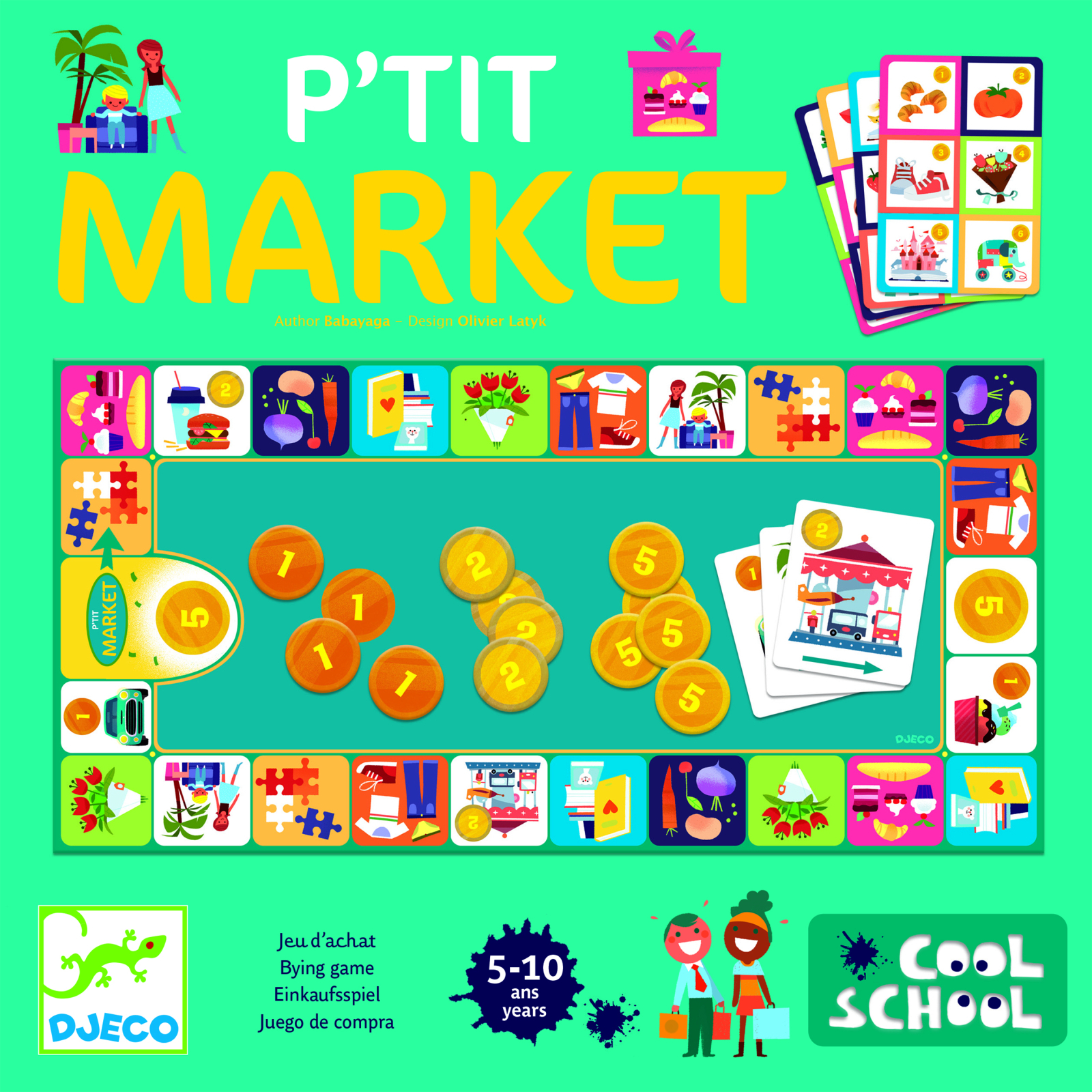 Настільна гра Djeco Маленький магазин (P'tit Market) (DJ08533) зображення 2
