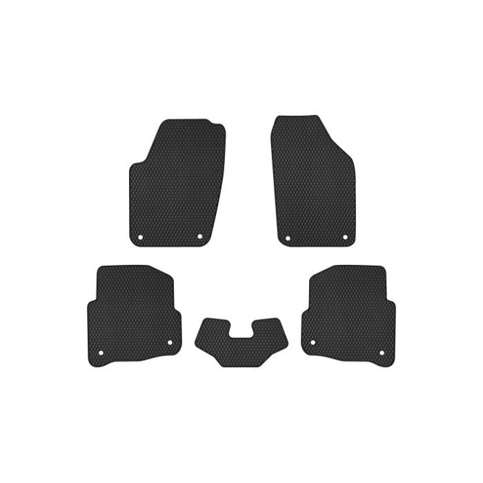 Килимок в салон EVAtech Volkswagen Polo (IV) 5-doors 2001-2009 4 поко (VW12914CGK5AV8RBB)
