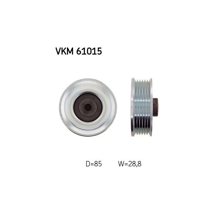 Ролик натяжителя ремня SKF VKM 61015