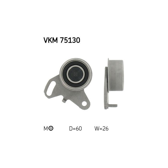 Ролик натягувача ременя SKF VKM 75130