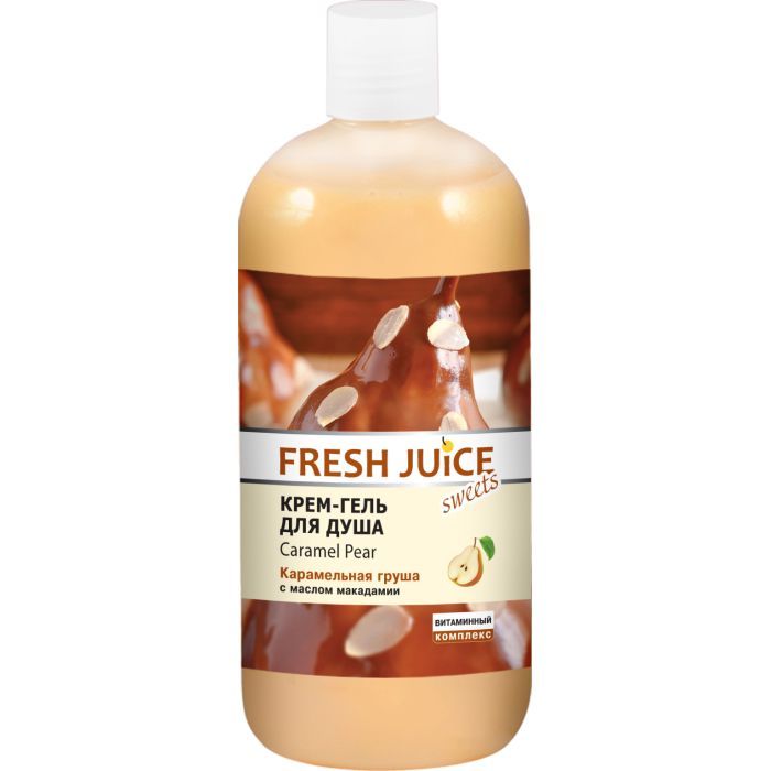Гель для душа Fresh Juice Caramel Pear 500 мл (4823015937538)