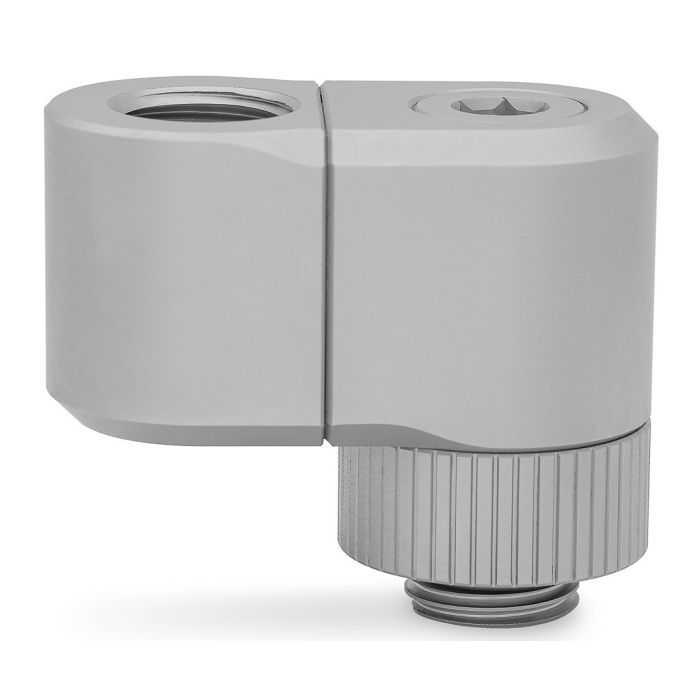 Фитинг для СЖО Ekwb EK-Quantum Torque Double Rotary Offset 21 - Satin Titanium (3831109893128) изображение 3