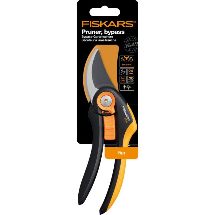 Секатор Fiskars Plus SmartFit P541, 26.5см, 194г (1057169) изображение 8