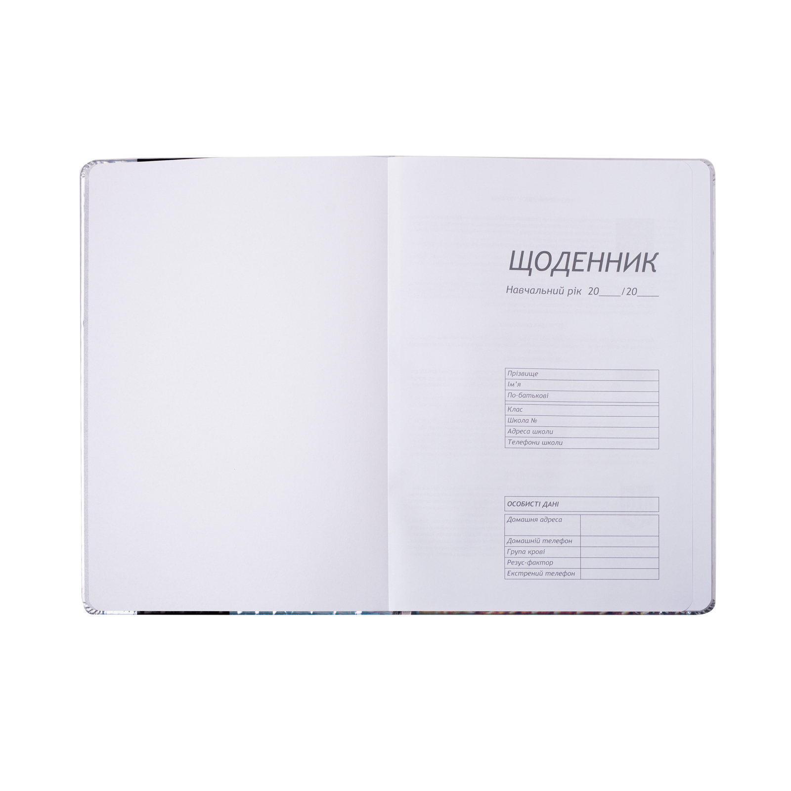 Дневник школьный ZiBi В5 48 листов твердая обложка из искусственной кожи с поролоном Pink (ZB.13204-10) изображение 2