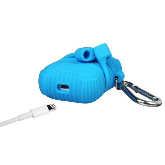 Чехол для наушников Armour i-Smile для Apple AirPods IPH1437 Blue (702331) изображение 3