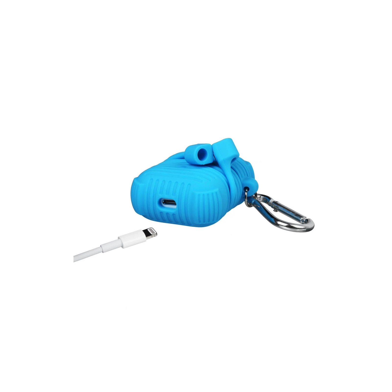 Чохол для навушників Armour i-Smile для Apple AirPods IPH1437 Blue (702331) зображення 3