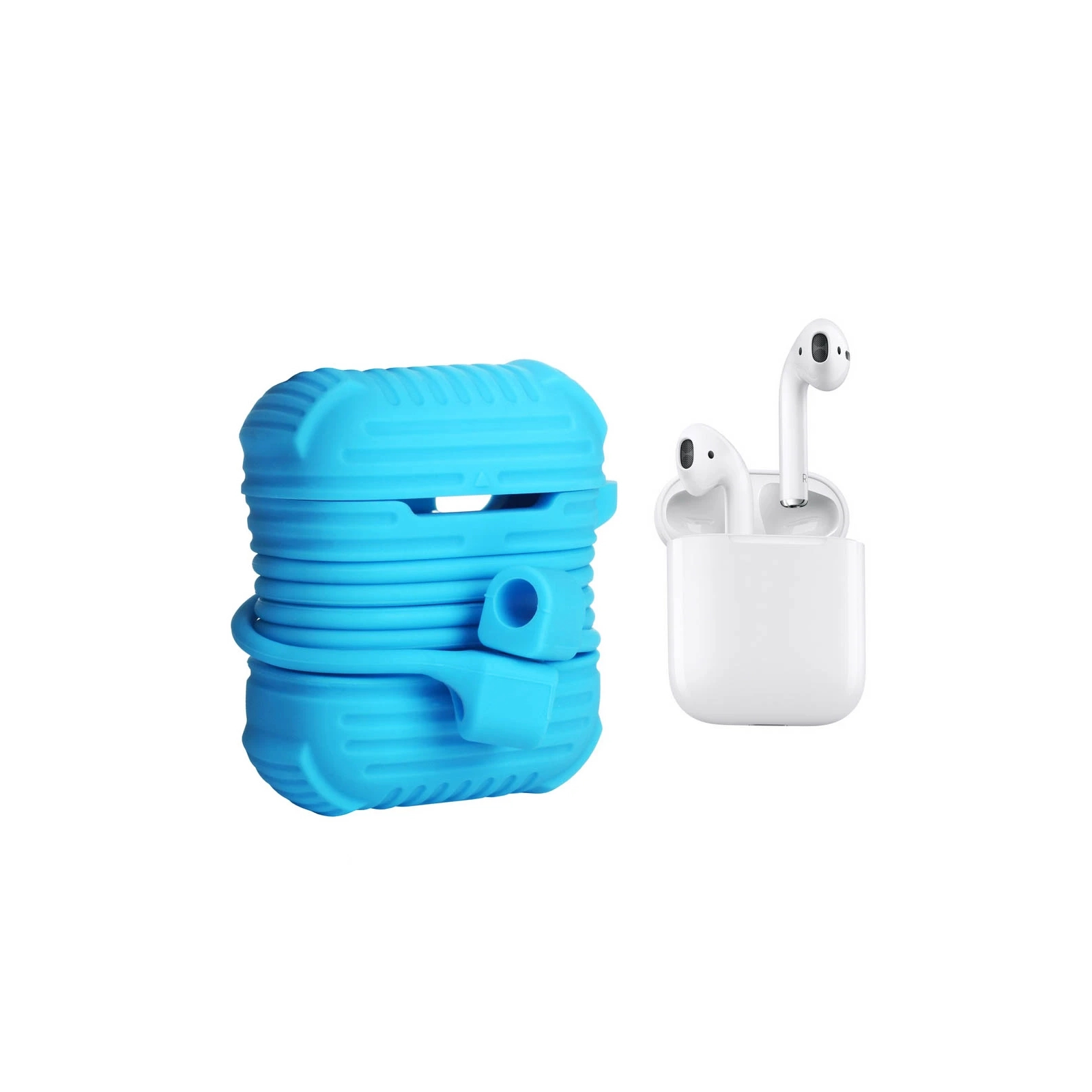 Чохол для навушників Armour i-Smile для Apple AirPods IPH1437 Blue (702331)