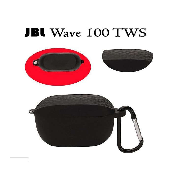 Чохол для навушників BeCover Silicon для JBL Wave 100 TWS Black (708606) зображення 3