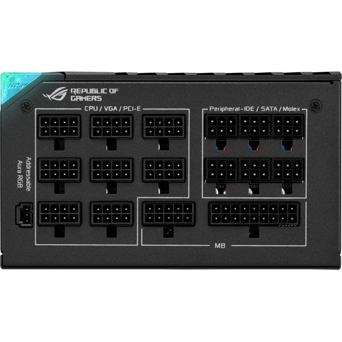 Блок питания ASUS 1000W ROG THOR 80+ Platinum (90YE00L4-B0NA00) изображение 5