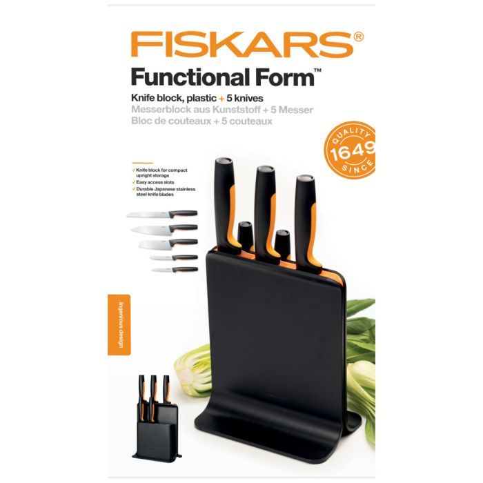Набір ножів Fiskars Functional Form 3 шт (1057555) зображення 5