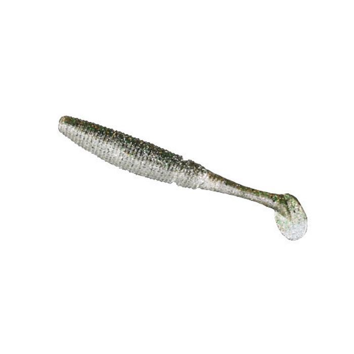 Силикон рыболовный Nomura Rolling Shad 50мм 1гр. цвет-072 (silver black gold back) 10ш (NM70107205)