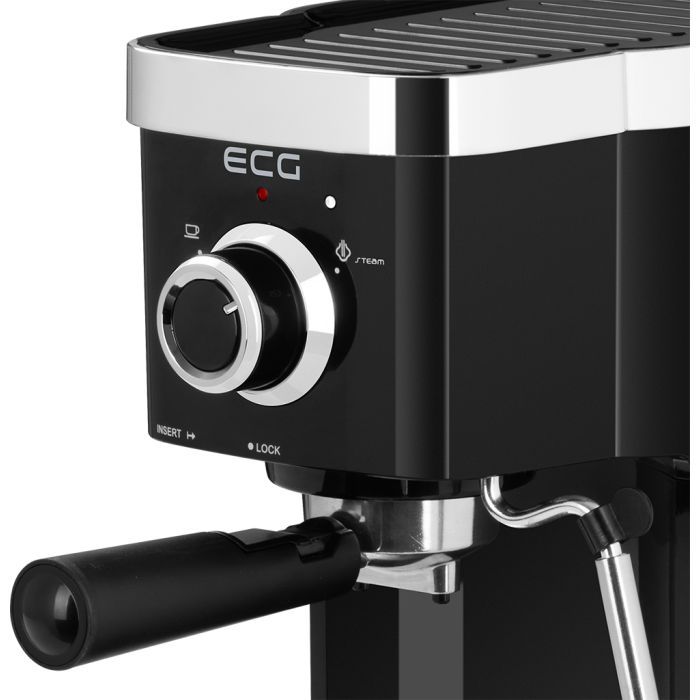 Ріжкова кавоварка еспресо ECG ESP 20301 Black (ESP20301 Black) зображення 12