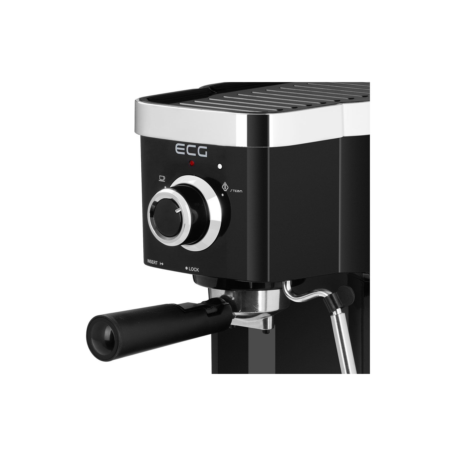 Рожковая кофеварка эспрессо ECG ESP 20301 Black (ESP20301 Black) изображение 12