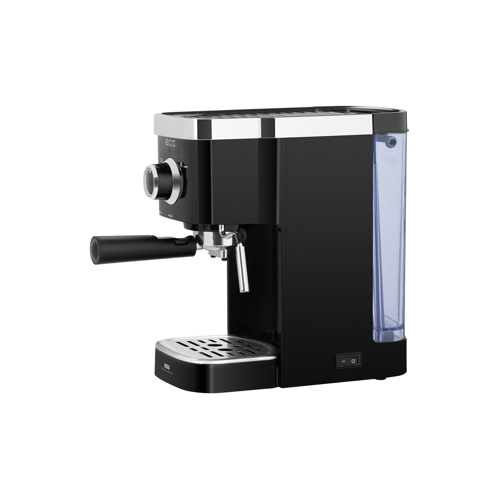 Рожковая кофеварка эспрессо ECG ESP 20301 Black (ESP20301 Black) изображение 2