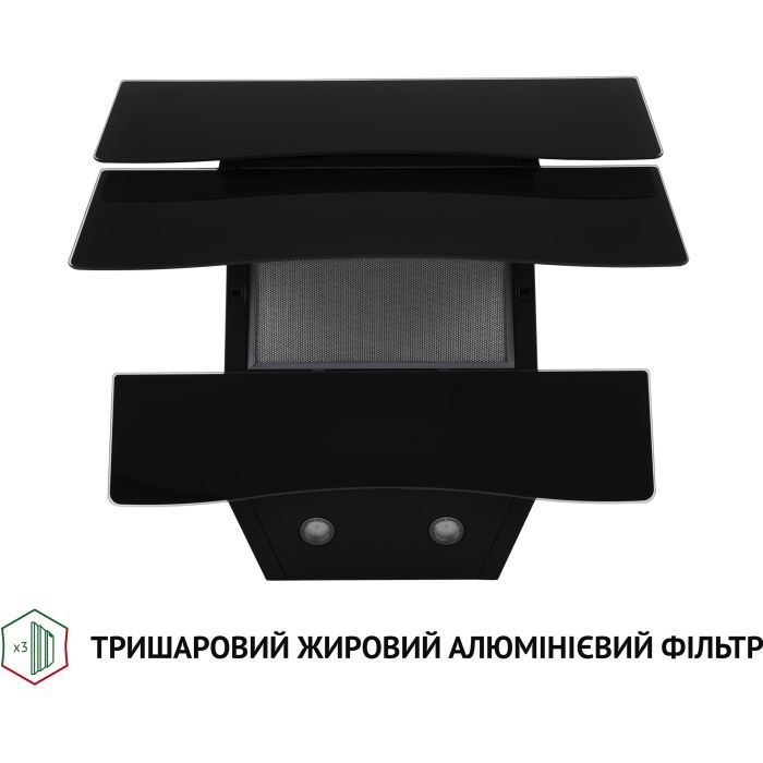 Вытяжка кухонная Perfelli DNS 6482 D 850 BL LED изображение 5