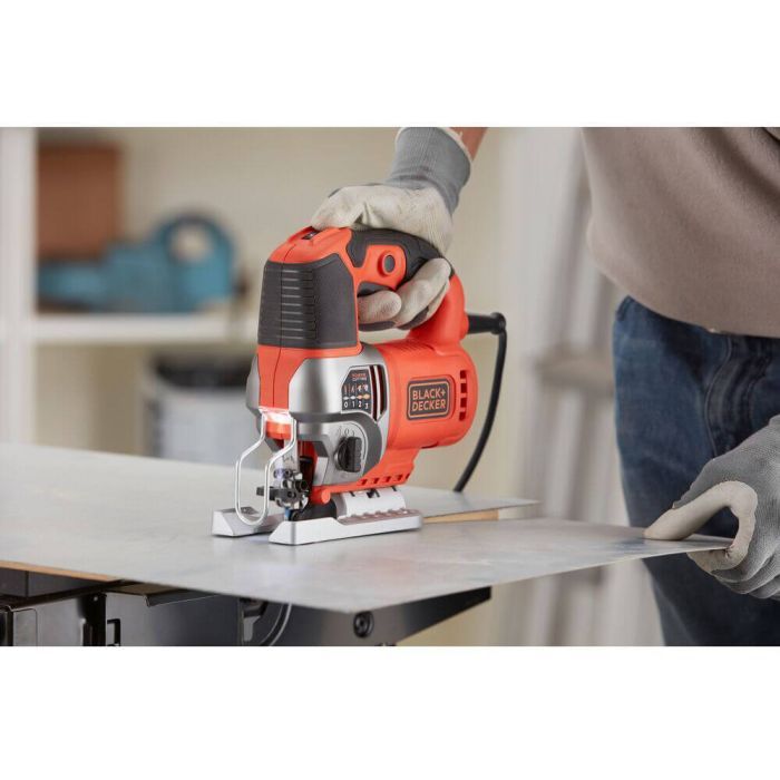 Электролобзик Black&Decker 650 Вт, 3100 ход/мин (BES610) изображение 8