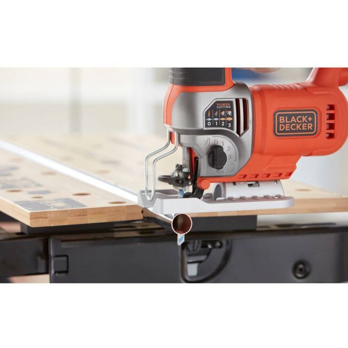 Электролобзик Black&Decker 650 Вт, 3100 ход/мин (BES610) изображение 9