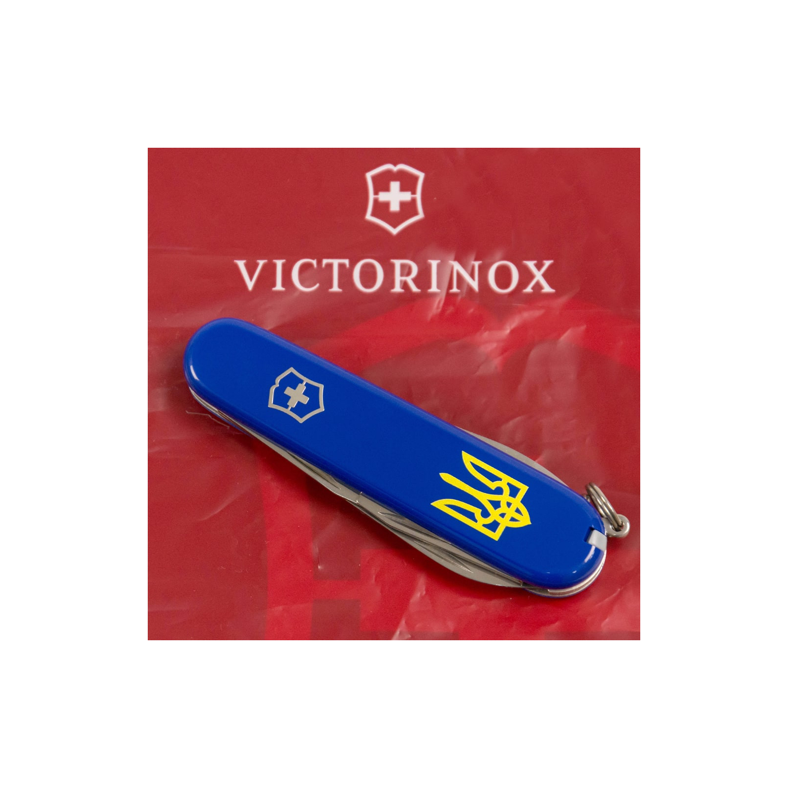 Нож Victorinox Spartan Ukraine Blue "Ukraine" (1.3603.2_T0140u) изображение 2
