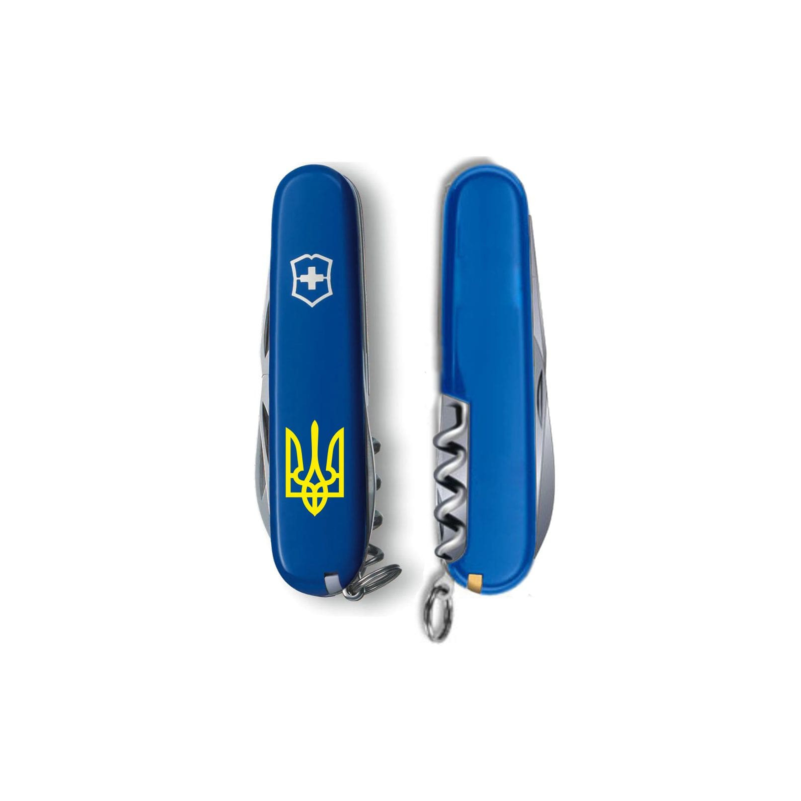 Нож Victorinox Spartan Ukraine Blue "Квіти" (1.3603.2_T1050u) изображение 3