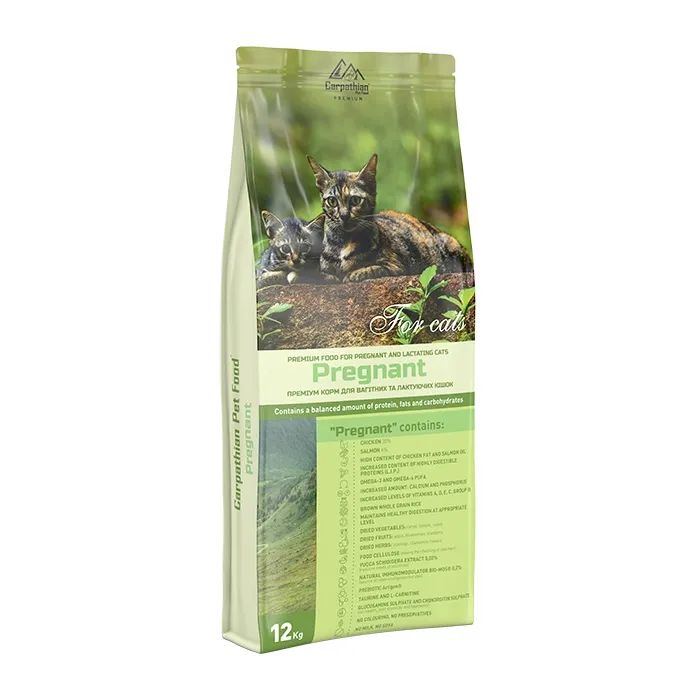 Сухий корм для кішок Carpathian Pet Food Pregnant 12 кг (4820111140794)