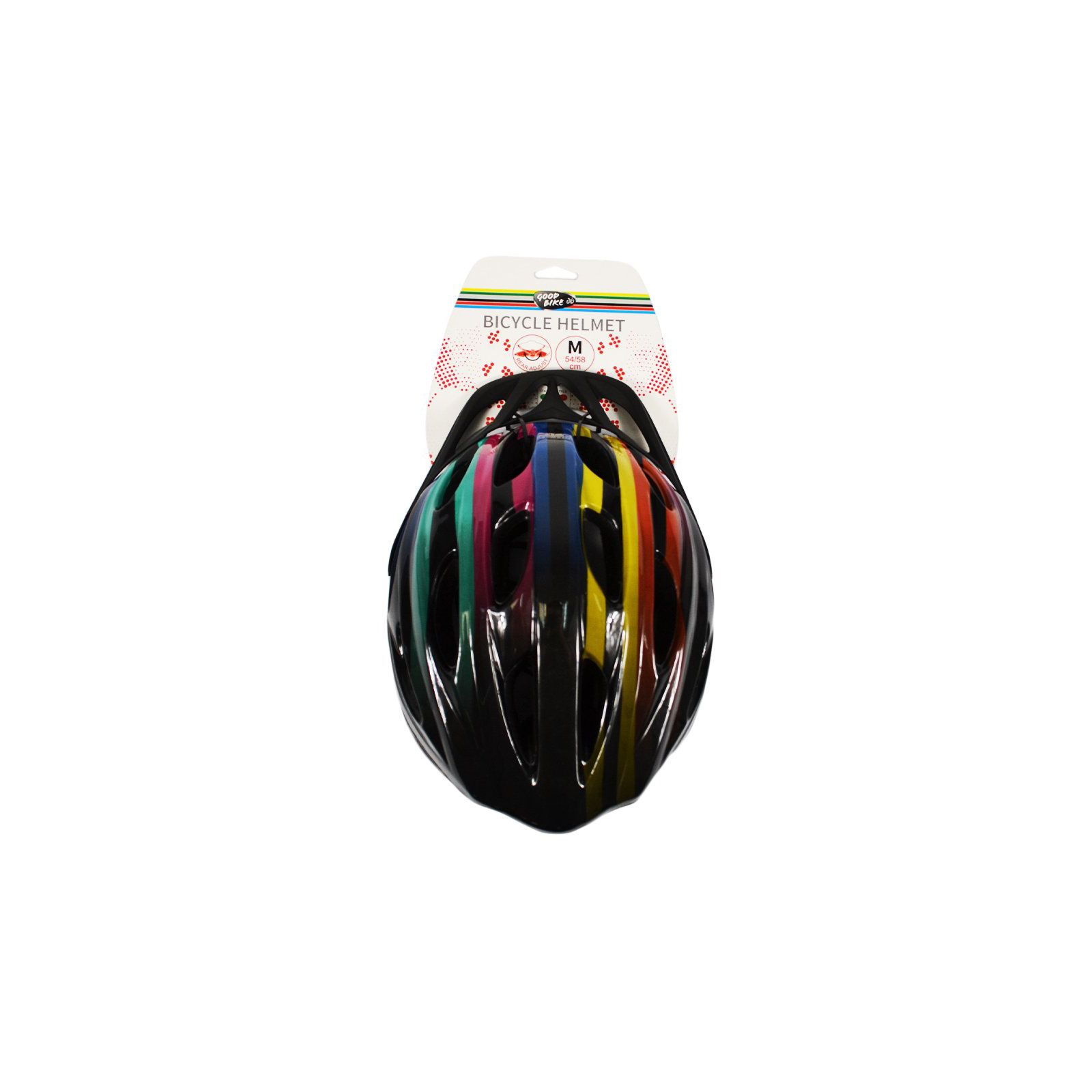 Шлем Good Bike M 56-58 см Black/White (88854/4-IS) изображение 6