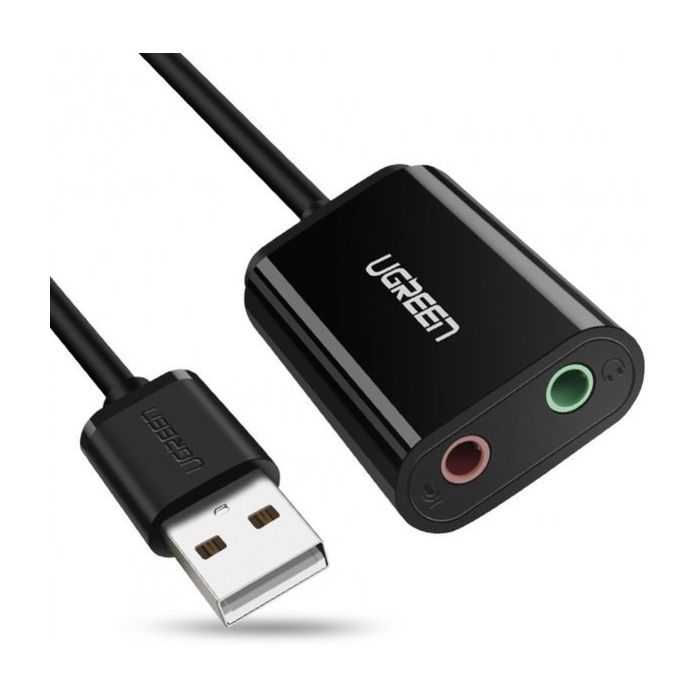 Звукова плата Ugreen US205 black (30724) зображення 4