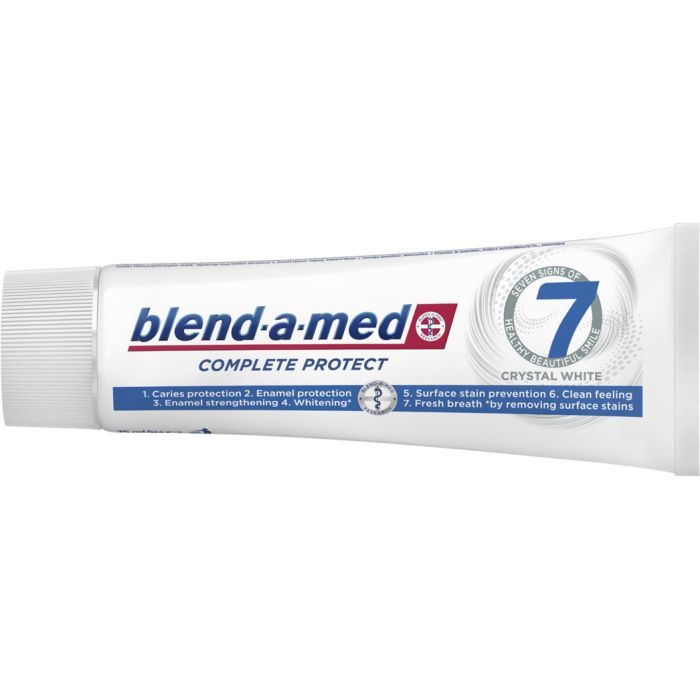 Зубная паста Blend-a-med Complete Protect 7 Кристальная белизна 75 мл (8001090716705) изображение 3