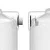 Емкость для воды Вігер вертикальная пищевая 1000 л узкая, крышка с клапаном белая (13230) изображение 5