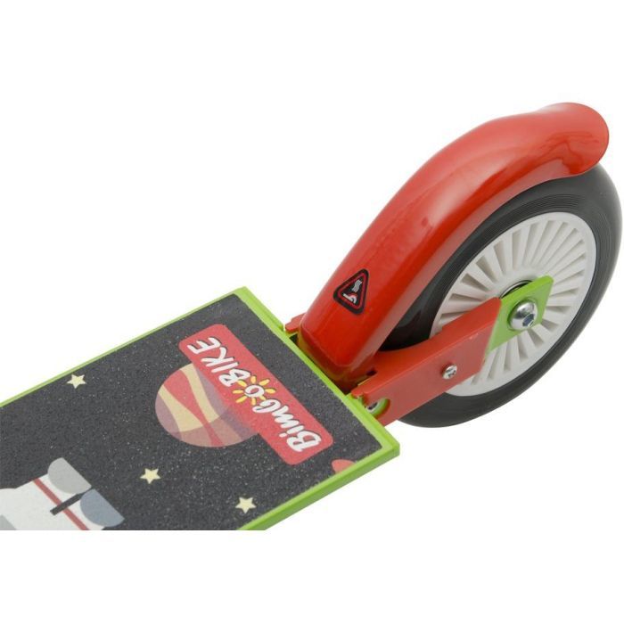Самокат Bimbo Bike Cosmos 12`, чорний/зелений (75801-IS) зображення 2