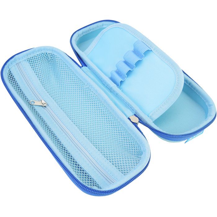 Пенал Cool For School с тиснением 1 отделение Голубой (B-8010-dk.blue) изображение 2