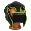Боксерский шлем PowerPlay 3100 PU Чорно-зелений L (PP_3100_L_Black/Green) изображение 3