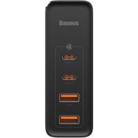 Зарядное устройство Baseus 2xUSB 100W GaN (2xUSB-C+2xUSB-A) black (CCGAN2P-L01) изображение 3