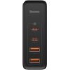 Зарядное устройство Baseus 2xUSB 100W GaN (2xUSB-C+2xUSB-A) black (CCGAN2P-L01) изображение 3