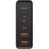 Зарядное устройство Baseus 2xUSB 100W GaN (2xUSB-C+2xUSB-A) black (CCGAN2P-L01) изображение 3