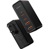Зарядное устройство Baseus 2xUSB 100W GaN (2xUSB-C+2xUSB-A) black (CCGAN2P-L01) изображение 6