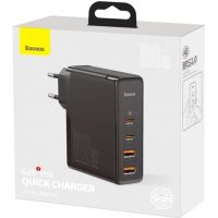 Зарядное устройство Baseus 2xUSB 100W GaN (2xUSB-C+2xUSB-A) black (CCGAN2P-L01) изображение 7