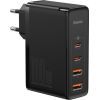 Зарядное устройство Baseus 2xUSB 100W GaN (2xUSB-C+2xUSB-A) black (CCGAN2P-L01)