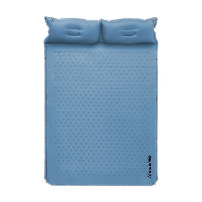 Туристический коврик Naturehike CNH22DZ013 двомісний з подушкою 30 мм Blue (6975641889557) изображение 2