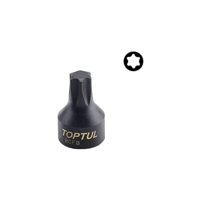 Торцева головка Toptul TORX T27 1/4" цільна (BCFB0827)