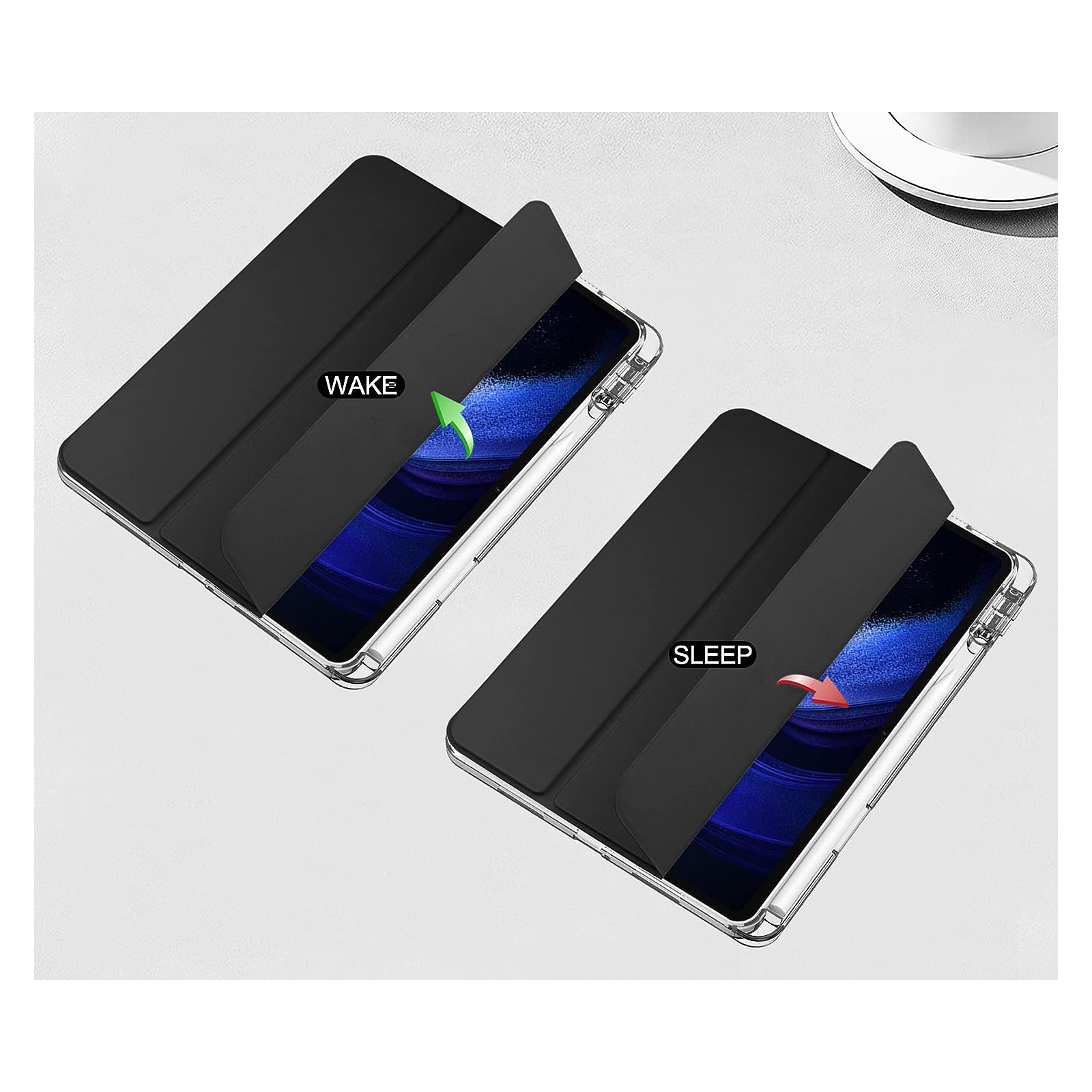 Чехол для планшета BeCover TPU Edge stylus mount Xiaomi Mi Pad 6 / 6 Pro 11" Sliver (709560) изображение 4